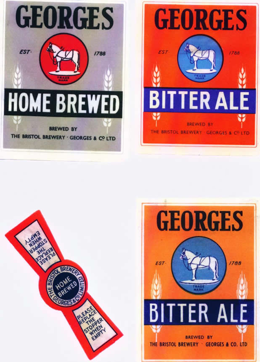 Georges Brewery Labels